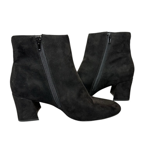 Chinese Laundry Daria Block Heel Black Suede Bootie Women’s Size 8.5 - Picture 1 of 9